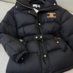 Celine Down Jacket Polyester Black - Image 7