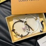 Louis Vuitton Lv Iconic Bracelet Monogram Brown M1019Z - Image 7