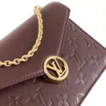 [Super Vip 1:1] Louis Vuitton Wallet On Chain Rosy Grenat Red 19Cm M25814 - Image 6