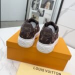 Louis Vuitton Time Out Sneaker Brown 1Aivbl - Image 9