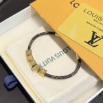 Louis Vuitton Lv Cube Bracelet Monogram Brown M8918Z - Image 6