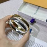 Louis Vuitton Lv Towards Bangle Silver M1394M - Image 5