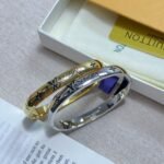 Louis Vuitton Lv Towards Bangle Silver M1394M - Image 4