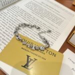 Louis Vuitton Lv Sailor Medium Bracelet Silver M03187 - Image 2