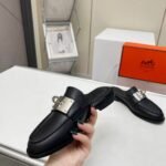 Hermes Lota Mule Black H241159Z 02350 - Image 6