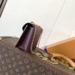 [Super Vip 1:1] Louis Vuitton Wallet On Chain Rosy Grenat Red 19Cm M25814 - Image 3