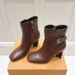 Louis Vuitton Silhouette Ankle Boot Brown 1Aifg7 - Image 6