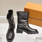 Louis Vuitton Silhouette Ankle Boot Black 1Aibqr - Image 5
