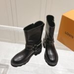 Louis Vuitton Silhouette Ankle Boot Black 1Aibqr - Image 4