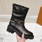 Louis Vuitton Silhouette Ankle Boot Black 1Aibqr - Image 2