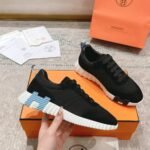 Hermes Bouncing Sneaker Black And Blue H232173Z 03355 - Image 2