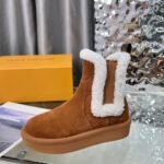 Louis Vuitton Aspen Chelsea Ankle Boot Cognac Brown 1Adc7T - Image 7