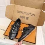 Louis Vuitton Lv Sneakerina Black 1Aiver - Image 5