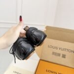 Louis Vuitton Lv Sneakerina Black 1Aiver - Image 6