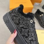 Louis Vuitton Time Out Trainers Black 1Aidhw - Image 8