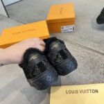 Louis Vuitton Time Out Trainers Black 1Aidhw - Image 7