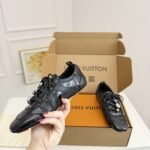 Louis Vuitton Lv Sneakerina Black 1Aiver - Image 8