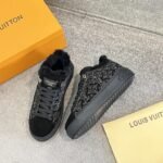 Louis Vuitton Time Out Trainers Black 1Aidhw - Image 6