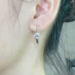 Hermes Chaine D’Ancre Enchainee Earrings Silver H109511B 00 - Image 3