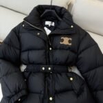 Celine Down Jacket Polyester Black - Image 5