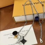 Louis Vuitton Lv Instinct Necklace Silver M00521 - Image 4