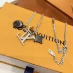 Louis Vuitton Lv Instinct Necklace Silver M00521 - Image 5
