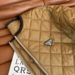 Prada Quilted Lightweight Re Nylon Jacket Cork Beige 292167 1Wq9 F0594 S Ooo - Image 8