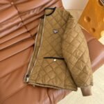 Prada Quilted Lightweight Re Nylon Jacket Cork Beige 292167 1Wq9 F0594 S Ooo - Image 6