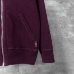 Gucci Reversible Wool Zip Jacket Burgundy 794935 Xkd7E 6419 - Image 4