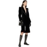 Gucci Ophidia Shoulder Bag Gg Denim Mini Black 17Cm - Image 4