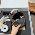 Gift Set: Louis Vuitton Monogram Palm Springs Mini Backpack With Card Wallet And Dragonne Keychain And My Monogram Light Cat Eye Glasses - Image 8