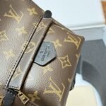 Gift Set: Louis Vuitton Monogram Palm Springs Mini Backpack With Card Wallet And Dragonne Keychain And My Monogram Light Cat Eye Glasses - Image 7