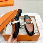 Hermes Oz Mule Multicolore Noir H211157Z 03355 - Image 4