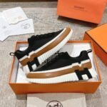 Hermes Bouncing Sneaker Black And Brown H242087Z 02340 - Image 7