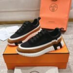 Hermes Bouncing Sneaker Black And Brown H242087Z 02340 - Image 6