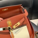 Hermes Colormatic Kelly 25 Retourne Orange 28Cm - Image 5