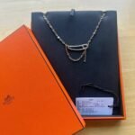 Hermes Chaine Dancre Punk Necklace Gold H217232B 00St - Image 4