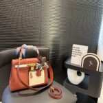 Hermes Colormatic Kelly 25 Retourne Orange 28Cm - Image 2