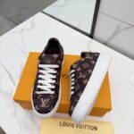 Louis Vuitton Time Out Sneaker Brown 1Aivbl - Image 3