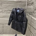 Prada Re Nylon Down Jacket In Black 292214 1Wq8 F0002 S Ooo - Image 6