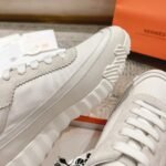 Hermes Bouncing Sneaker Light Gray White - Image 10
