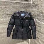 Prada Re Nylon Down Jacket In Black 292214 1Wq8 F0002 S Ooo - Image 3