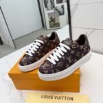Louis Vuitton Time Out Sneaker Brown 1Aivbl - Image 4