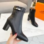 Hermes Saint Germain Ankle Boot Black H182102Z 02360 - Image 2