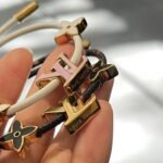 Louis Vuitton Lv Iconic Bracelet Monogram Brown M1019Z - Image 4