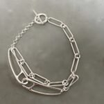 Hermes Chaine Dancre Punk Bracelet Silver H122400B 00Sh - Image 2