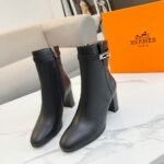 Hermes Saint Germain Ankle Boot Black H182102Z 02360 - Image 3