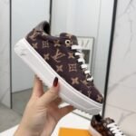 Louis Vuitton Time Out Sneaker Brown 1Aivbl - Image 5
