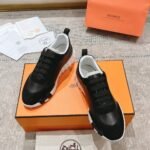 Hermes Bouncing Sneaker Black And White H221898Zh01400 - Image 3