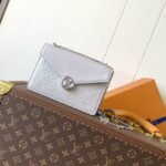 [Super Vip 1:1] Louis Vuitton Wallet On Chain Rosy Brume Gray 19Cm M13570 - Image 2
